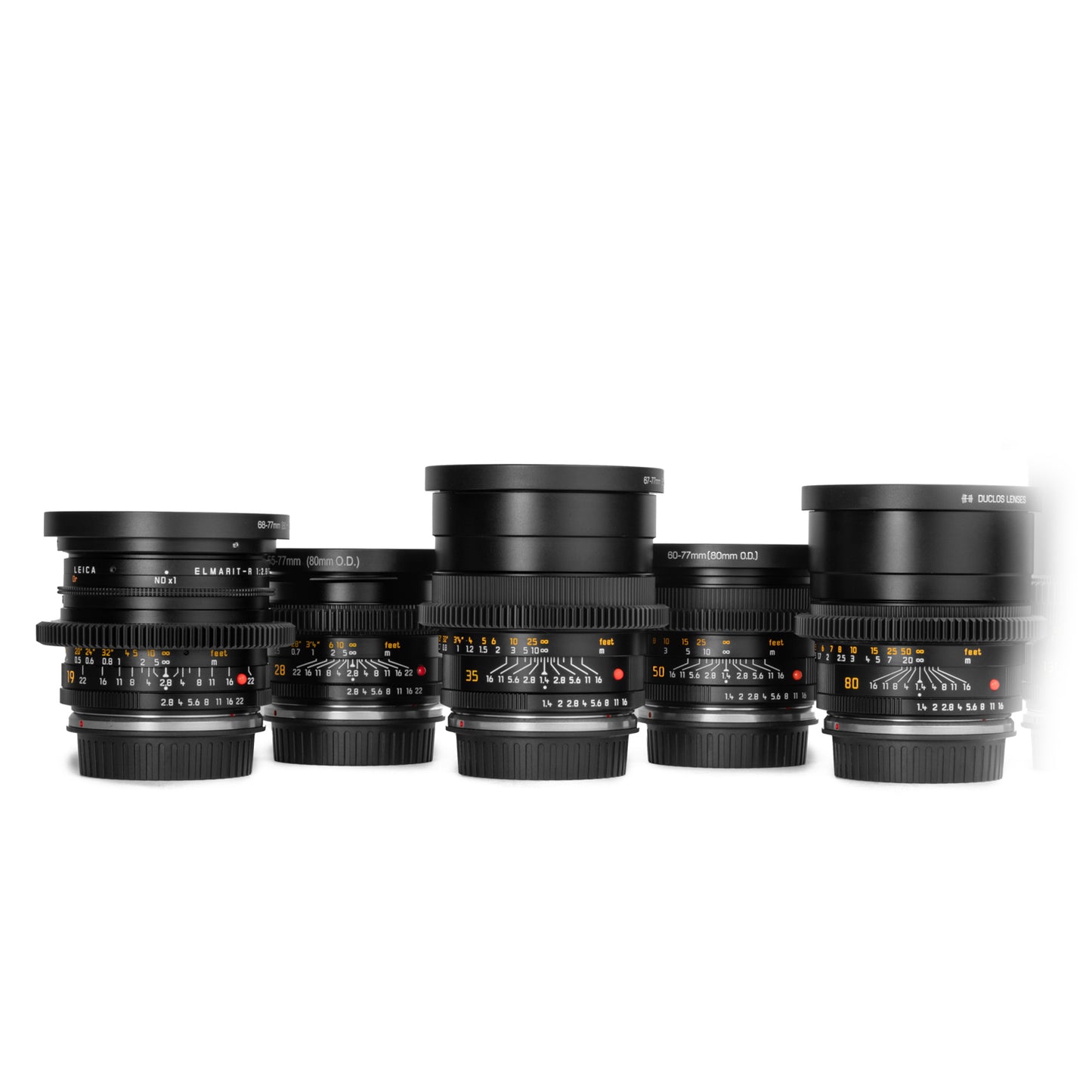 3-LENS LEICA R SONY E CINESET (1990s)