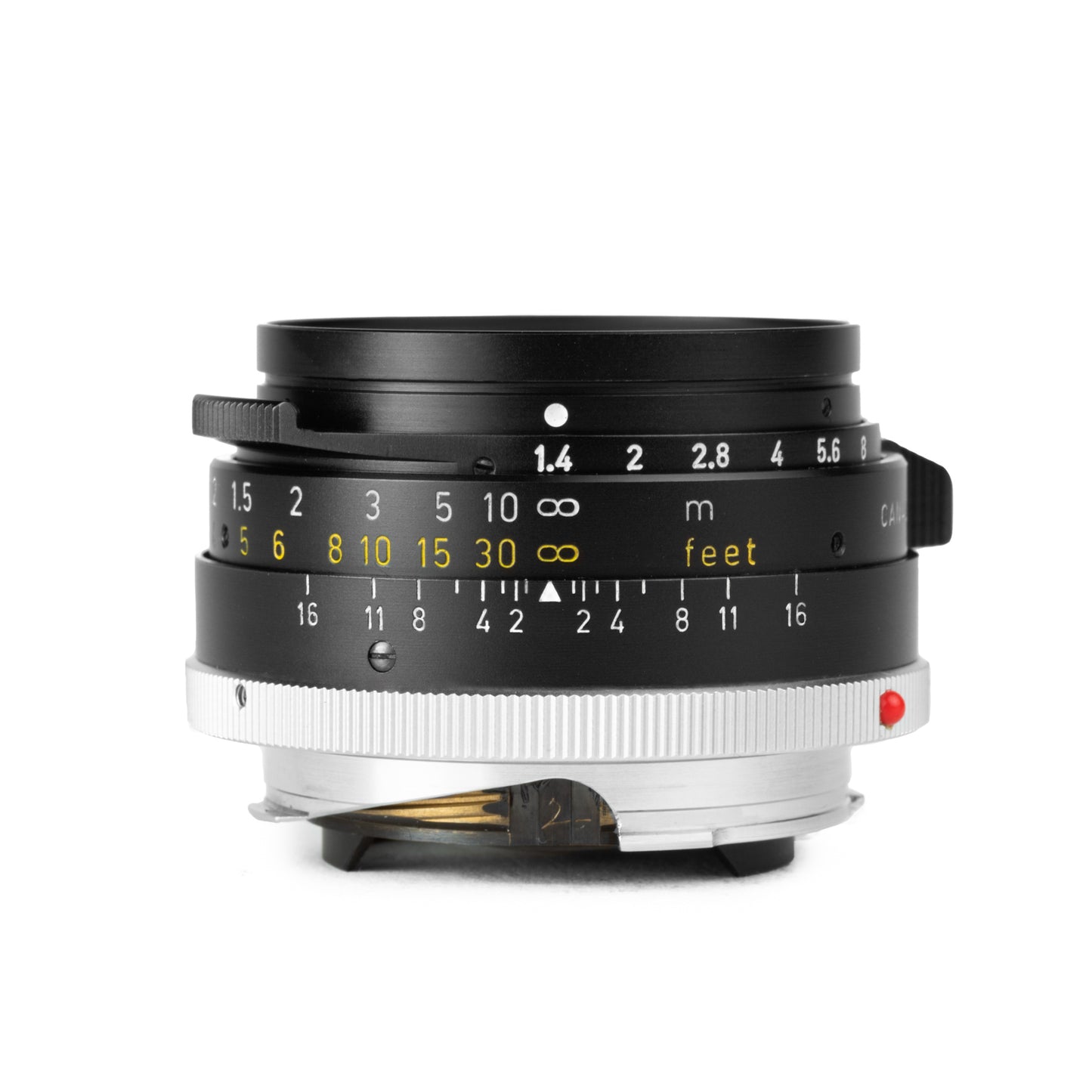 Leica 35mm f/1.4 Summilux INFINITY LOCK Black Lens in Box *Recent CLA*