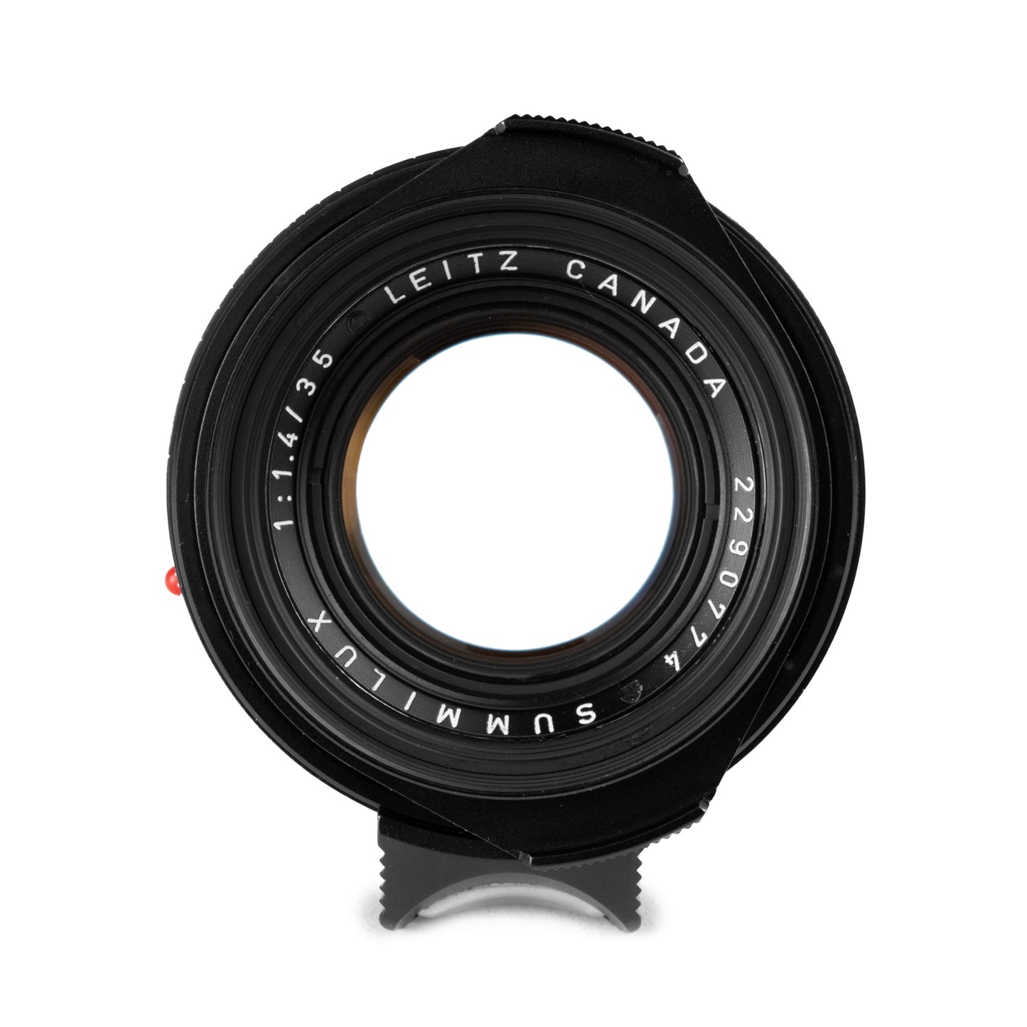 Leica 35mm f/1.4 Summilux INFINITY LOCK Black Lens in Box *Recent CLA*