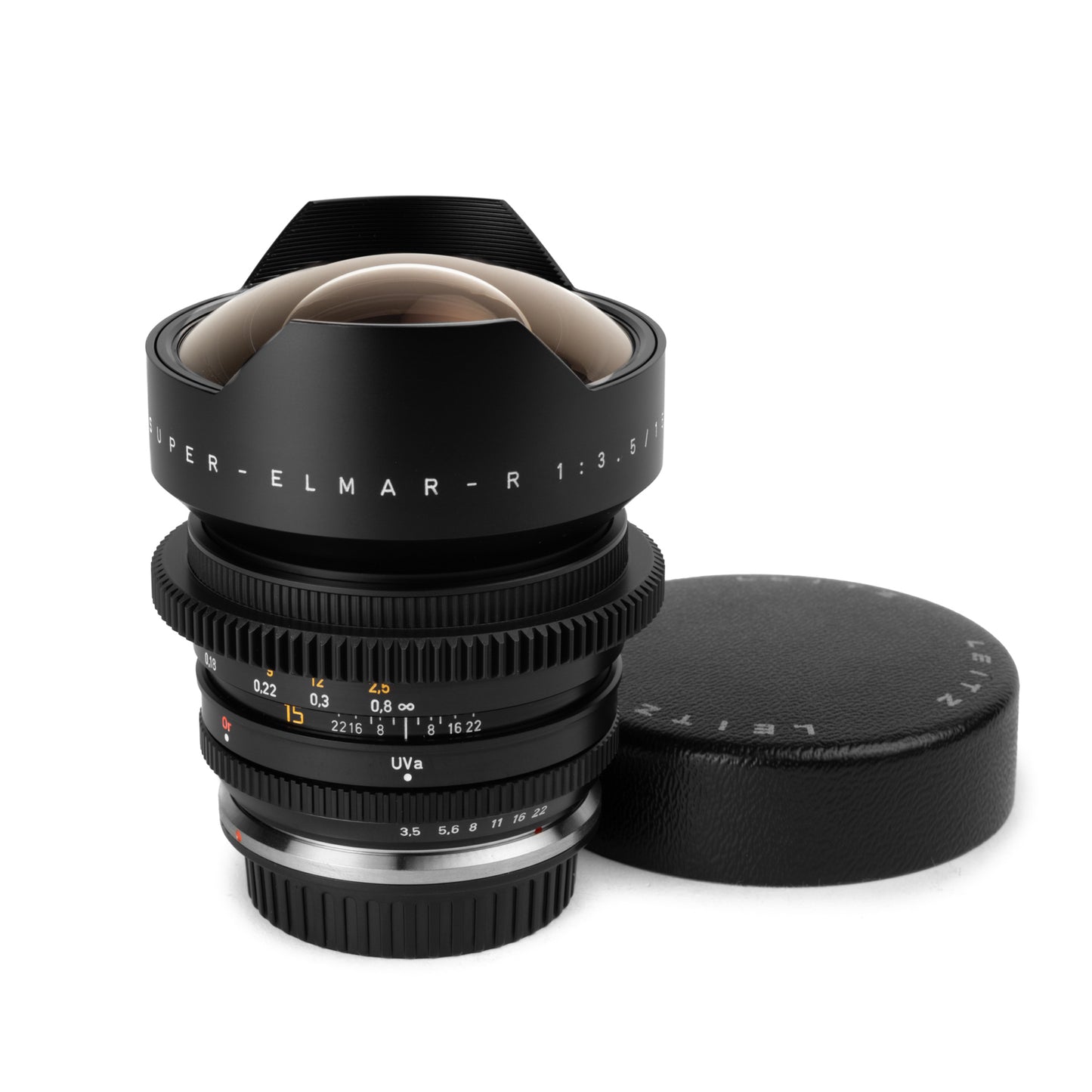 Leica R 15mm F3.5 SUPER-ELMAR-R Lens #321... Duclos Cine-Mod in EF