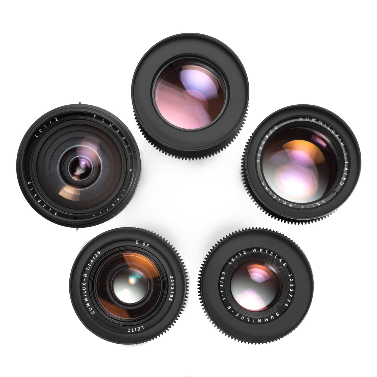 5-LENS LEICA R SUMMILUX+ EF CINESET (1980s)
