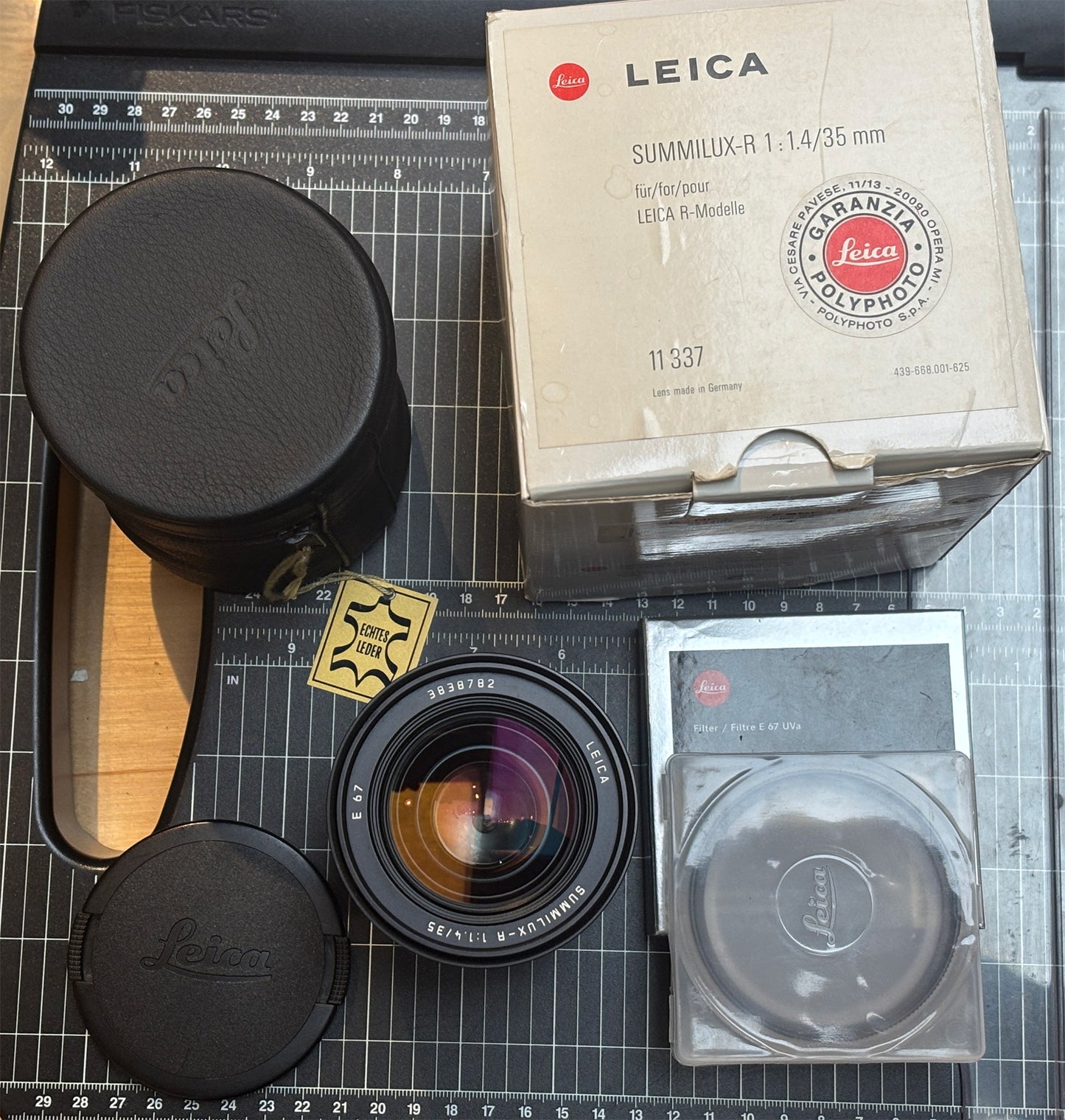 LEICA R 35mm F1.4 SUMMILUX-R ROM 1990s Lens #3838782