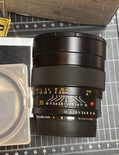 LEICA R 35mm F1.4 SUMMILUX-R ROM 1990s Lens #3838782
