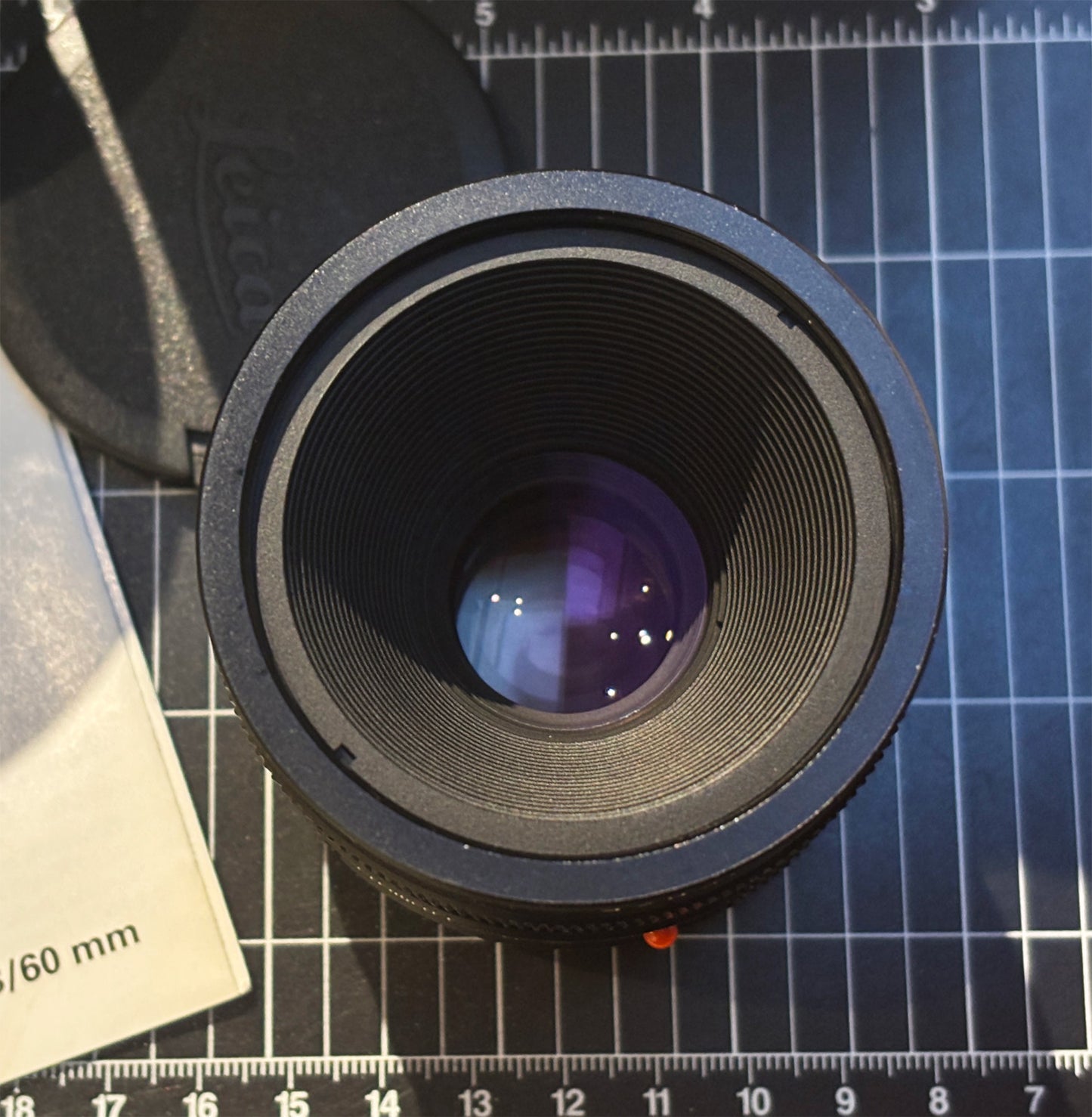 LEICA R 60mm F2.8 MACRO-ELMARIT-R V2 ROM 1990s Lens #3783646