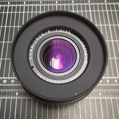 LEICA R 35mm F2 SUMMICRON-R CINE-LENS (Late '70s) in Canon EF