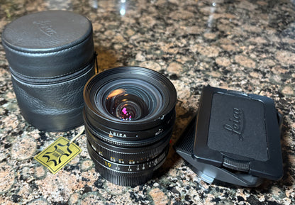 LEICA R 19mm F2.8 ELMARIT-R ROM V2 Lens in EXC+