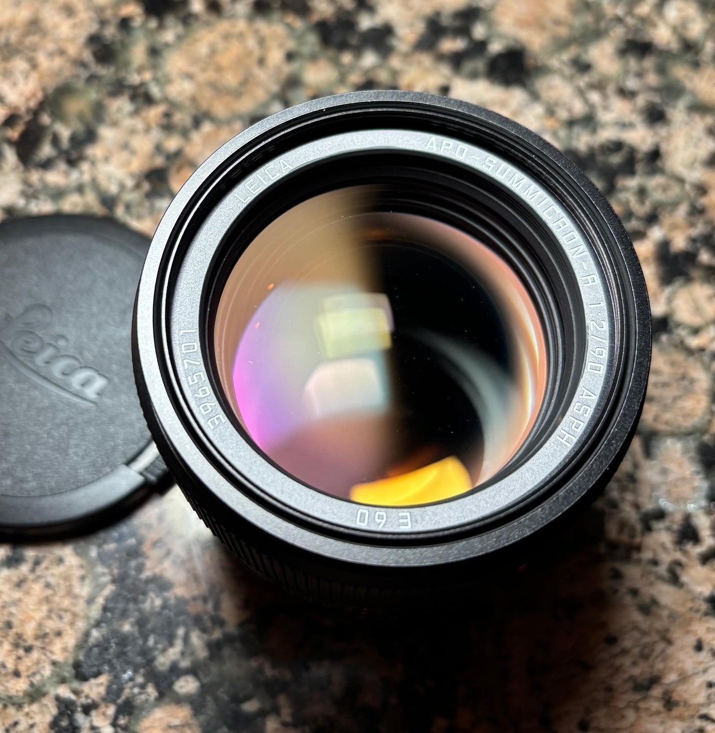 LEICA R 90mm F2 APO-SUMMICRON-R ROM Lens in EXC+