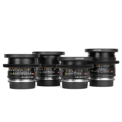 4-LENS LEICA R SUMMICRON+ EF CINESET (Late '80s)
