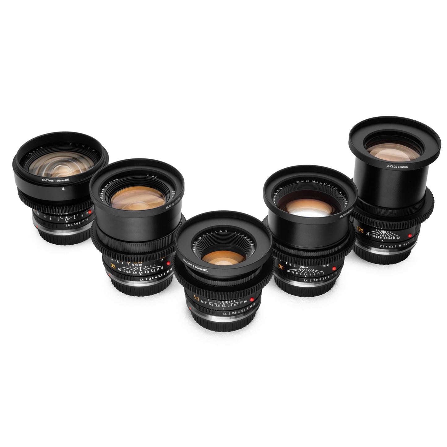 5-LENS LEICA R SUMMILUX+ EF CINESET (1980s)