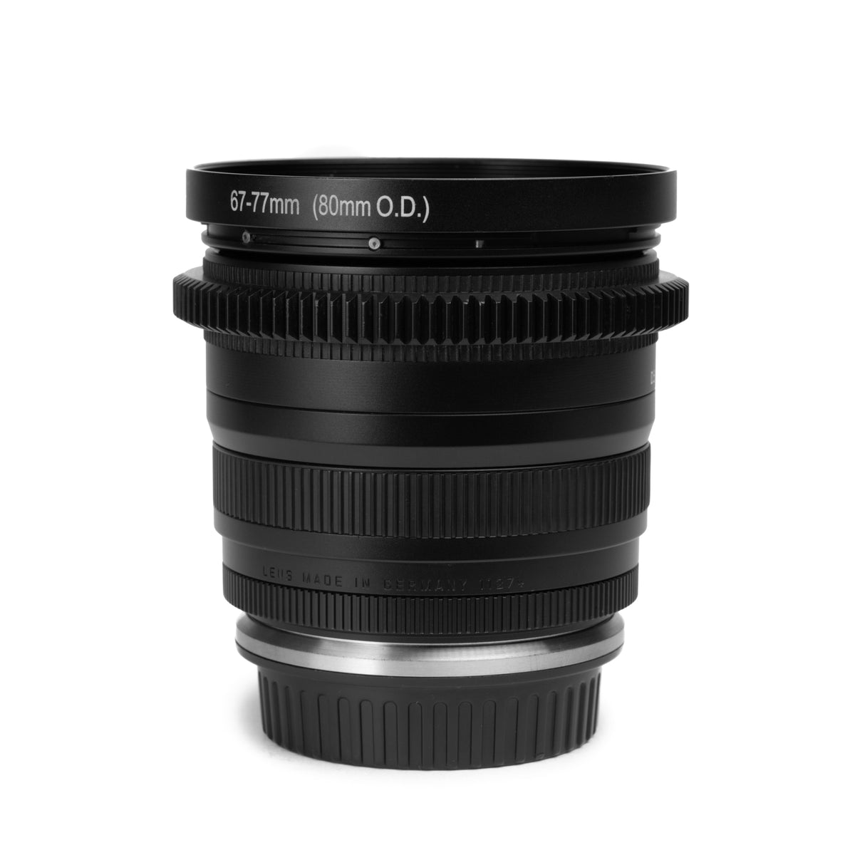 LEICA R 21-35mm F3.5-F4 VARIO-ELMAR-R ROM Duclos Cine-Mod in Canon EF