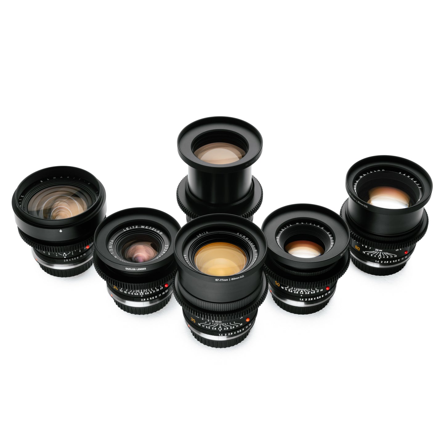 6-Lens Leica R Cine-Set in EF Mount
