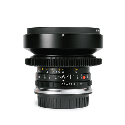LEICA R 19mm F2.8 ELMARIT-R V1 Duclos Cine-Mod Canon EF Lens