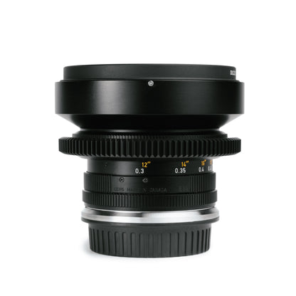 LEICA R 19mm F2.8 ELMARIT-R V1 Duclos Cine-Mod Canon EF Lens