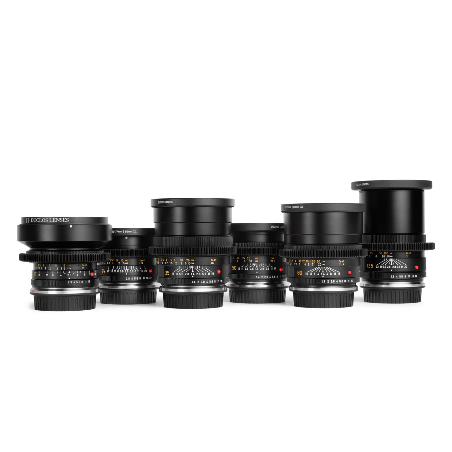 6-LENS LEICA R SUMMILUX+ Canon EF CINESET (1980s)