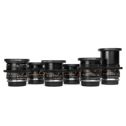 6-LENS LEICA R SUMMICRON+ Canon EF CINESET (1990s)