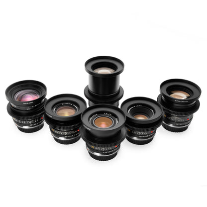 6-LENS LEICA R SUMMICRON+ Canon EF CINESET (1990s)