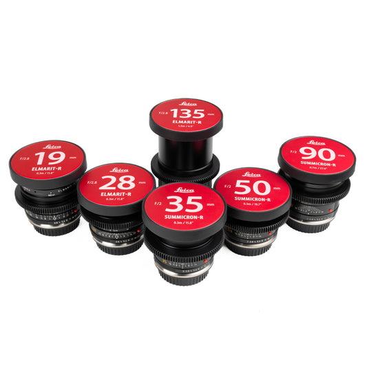 6-LENS LEICA R SUMMICRON+ Canon EF CINESET (1990s)