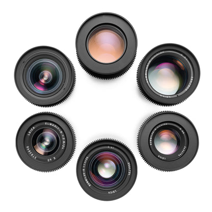 6-LENS LEICA R SUMMILUX+ Canon EF CINESET (1990s)