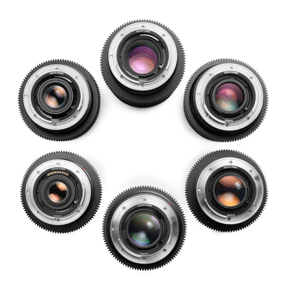 6-LENS LEICA R SUMMILUX+ Canon EF CINESET (1990s)