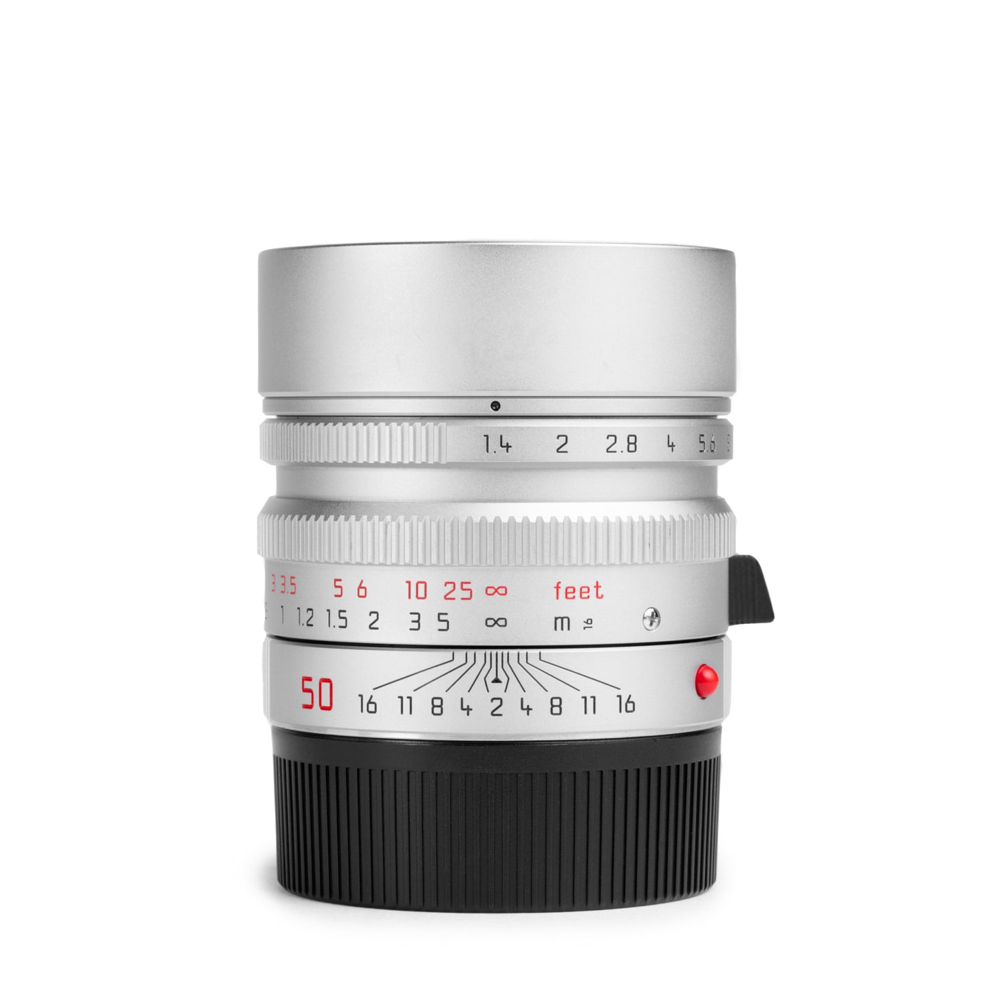 LEICA 50MM F1.4 SUMMILUX-M ASPH SILVER / NEAR MINT / 11892