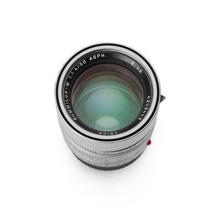 LEICA 50MM F1.4 SUMMILUX-M ASPH SILVER / NEAR MINT / 11892